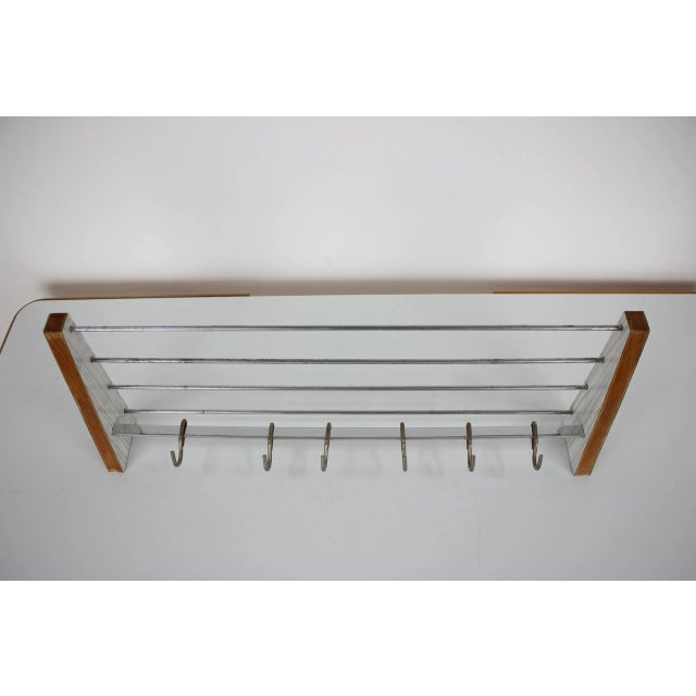 Gray Mid-Century Czechoslovakian Coat Hook, 1960s For Sale - Image 8 of 8