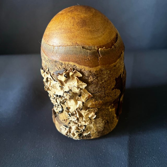 Signed Raymond Pelton 1982 Hand Carved Wood Limb Puzzle Box Sculpture For Sale - Image 11 of 12