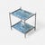 Hollywood Regency 1970s Chrome Two-Tier Mirrored Side Table, After Maison Jansen For Sale - Image 3 of 7