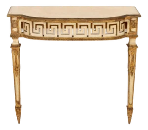 Italian Neoclassical Style Painted Console Table