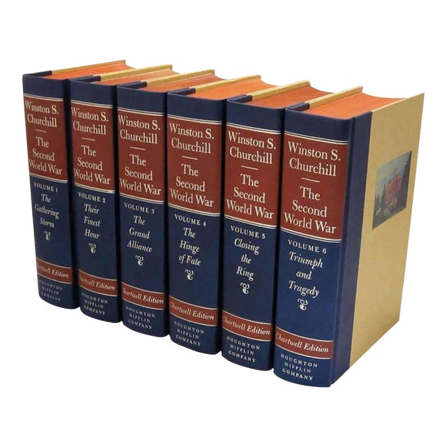 "The Second World War, " Chartwell Edition by Winston Churchill For Sale