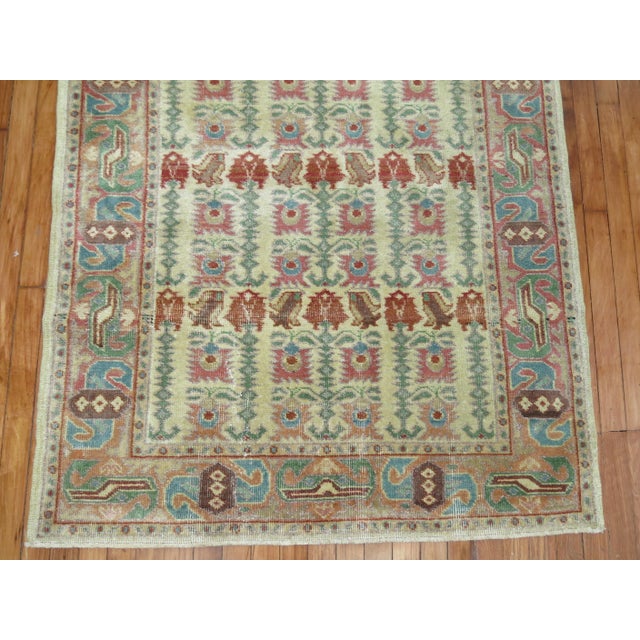 a mid-20th century Anatolian Turkish village rug Details rug no. 30064 size 3'11" x 6' 11"