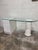 Lane Post Modern Glass Top Desk For Sale - Image 11 of 11