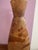 Decorative Gallé cameo glass vase in an elegant baluster shape. Multi-layered glass in warm amber and cognac tones with a...