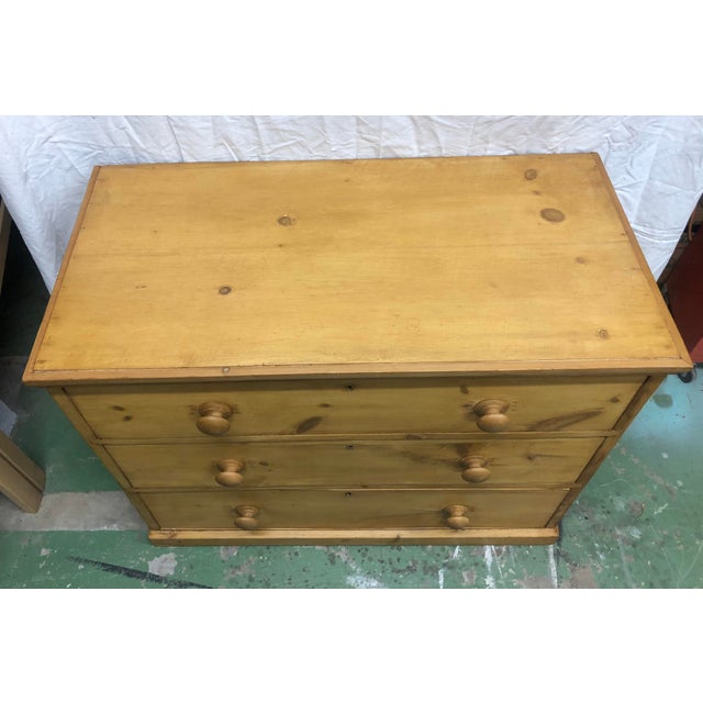 Antique English Pine Chest of Drawers Chairish