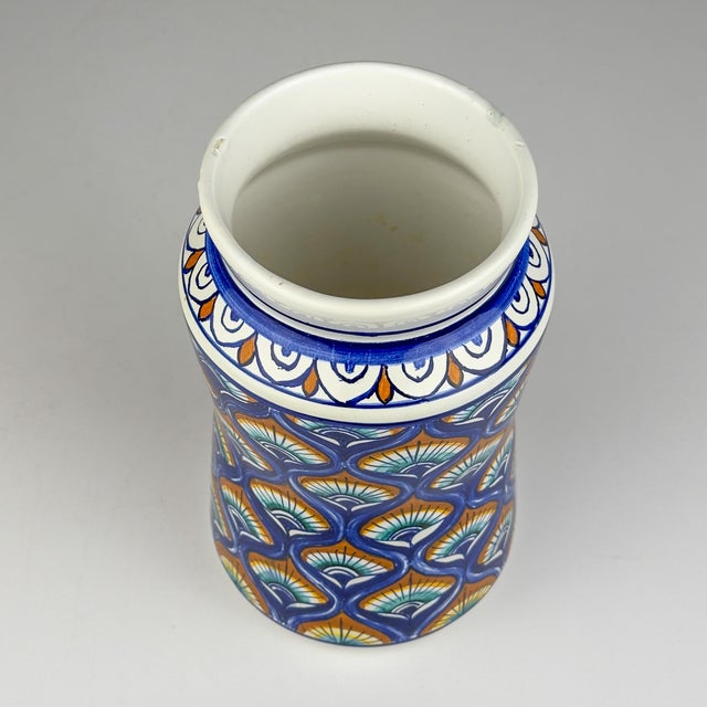Vintage Ceramic Vase, Italy, 1971 For Sale - Image 12 of 15