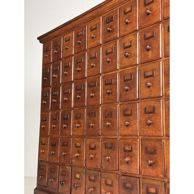 French Oak Pharmacy Cabinet For Sale - Image 6 of 18