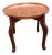 Bohemian Mahogany Copper Coffee Table, 1920s For Sale