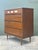 Bassett Furniture Vintage MCM Bassett Interchangeable Diamond Tall Chest of Drawers For Sale - Image 4 of 12