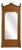 French Birds Eye Maple Faux Bamboo Mirrored Armoire, 1900 For Sale