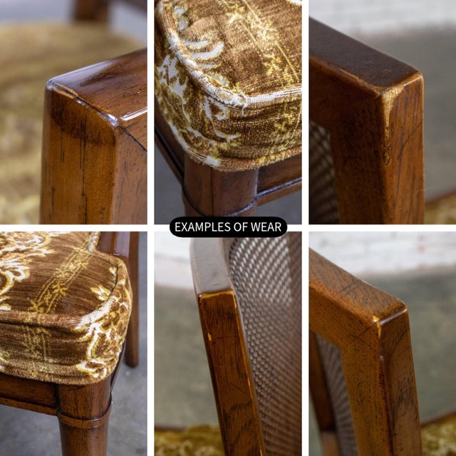 1960s American Modernist Dining Chairs Custom Folio 3 Collection by Henredon Set of 6 For Sale - Image 17 of 18