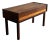 Rosewood One Drawer Entry Table With Etched Panel Risskov Møbelkunst Denmark 1960s For Sale
