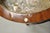 Maitland Smith Regency Style Mahogany Carved Lion Leather Base Cellarete Planter For Sale - Image 9 of 12