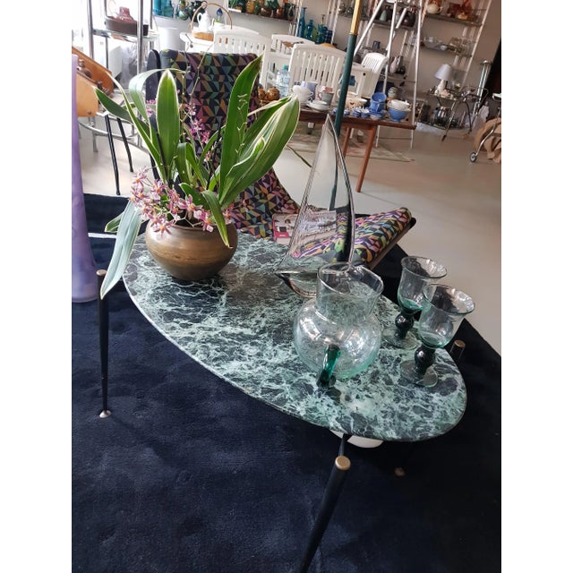 1960s Italian Marble Side Table, 1960s For Sale - Image 5 of 6