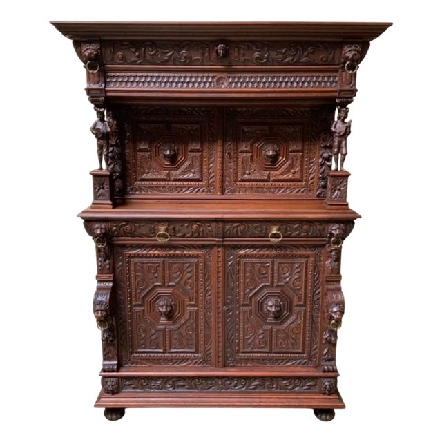 Antique Wilhelminian Style Buffet, 1880 For Sale