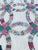 American Double Wedding Ring Quilt For Sale - Image 3 of 7