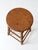 Brown Antique Primitive Wooden Stool For Sale - Image 8 of 8