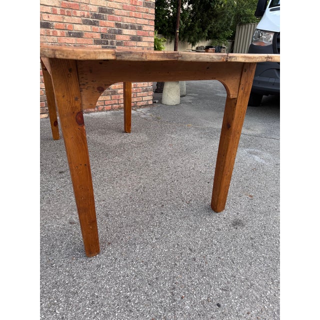 Late 19th Century 19th Century English Pine Table For Sale - Image 5 of 10