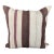 Turkish Hemp Pillow Cushion Natural Beige Brown Pillow Cushion Cover 24x24 For Sale