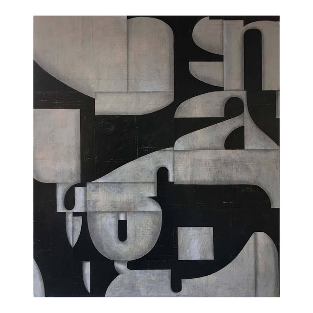 Cecil Touchon Painting on Panel Titled: PDP695 ct14 2014 For Sale