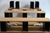 Modern Tall 'Horizontale' Black Steel and Oak Shelving Unit by Design Frères For Sale - Image 3 of 12