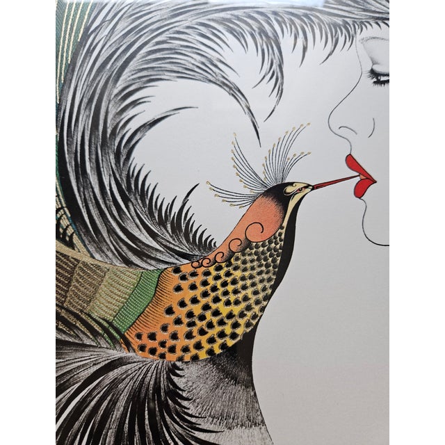 1980s "Royal Kiss" Serigraph Limited Edition Print - Hisashi Otsuka For Sale - Image 5 of 11
