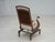 Danish Highback Rocking Chair in Handwoven Wool and Ash, 1930s For Sale - Image 13 of 18
