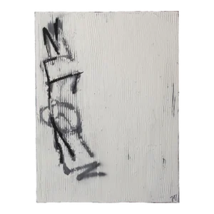 "Graffitio" Contemporary Original Abstract Painting by Jakki Jandrell
