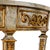 Late 20th Century Maitland-Smith Silver Leaf & Gilt Neoclassical Demilune Console Table For Sale - Image 11 of 18
