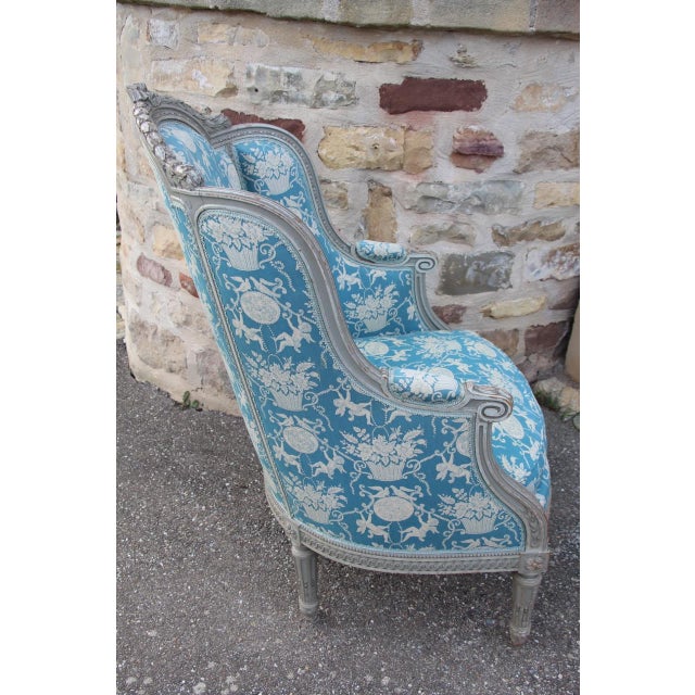 Louis XVI Style Broken Duchess Chair, 1890s, Set of 3 For Sale - Image 6 of 11