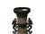Orient Bronze Glaze Dragon Handle Color Floral Motif Ceramic Vase For Sale - Image 10 of 15