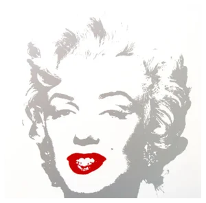 Sunday B. Morning after Andy Warhol, Golden Marilyn 35, Silkscreen Print