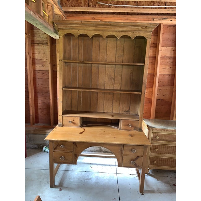 Vintage English Pine Hutch Chairish