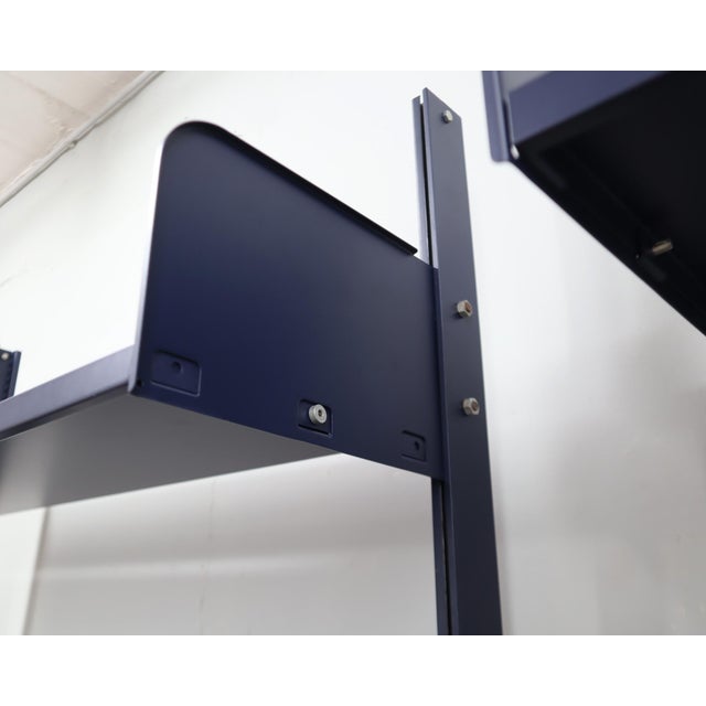 Congresso Modular Metal Bookcase from Lips Vago, 1970s, Set of 2 For Sale - Image 10 of 18