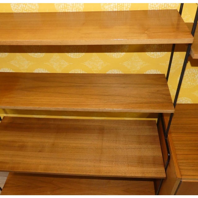 Mid-Century String Ladder Shelving System by Ernst Dieter Hilker for Omnia For Sale - Image 6 of 18