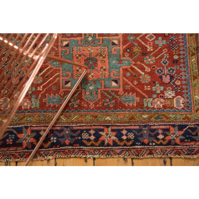 Antique Fine Karaja Square Rug - 3'9" x 4'4" For Sale - Image 4 of 11