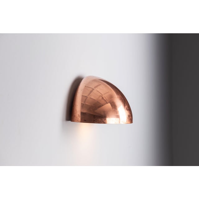 1980s Type 6650 Wall Lamp in Copper by Horn Belysning, 1980s For Sale - Image 5 of 11