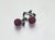 Contemporary Vintage Rhinestone Cherry Brooches Set For Sale - Image 3 of 8