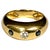 Cartier 18k Yellow Gold Diamond Sapphire Gypsy Ring, France For Sale - Image 9 of 14