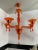 Translucent Orange Glass Chandelier from Simoeng For Sale - Image 9 of 10