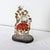 French 19th century handcrafted bridal, wedding, or marriage dome on stand. The uniquely 19th century (Victorian period)...