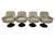 Mid-Century Modern Daystrom Furniture Molded Swivel Chairs, Set of 4 For Sale - Image 3 of 9