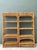 Late 20th Century Vintage Woven Rattan Low Etagere - Set of 2 For Sale - Image 5 of 12