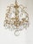 Antique Super Fussy Birdcage Gleaming Brass Cut Lead Glass Crystal Chandelier ~ Rewired ~ Restored ~ Rejuvenated ~ Ready to Hang ~ For Sale In South Bend - Image 6 of 12