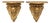 Baroque Style Gilt Masque Wall Appliques, Pair For Sale