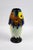 Shell-Shaped Vase in Polychrome Glazed Ceramic with Stylized Floral Decor by D'Argyl for E. Val & Cie, Paris, 1928-1935 For Sale - Image 4 of 11