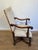 Late 19th Century Pair of Louis Xiii Style High-backed Walnut Armchairs For Sale - Image 10 of 12
