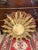 Gold Vintage Sunburst Mirror For Sale - Image 8 of 8