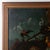 19th century Italian still life painting executed in oil on canvas. The composition features fruit, gourds, and a bird...