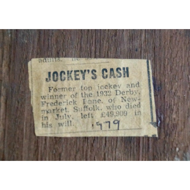 Haydock & Bath Winner's Horseshoe Plaque, 1925 For Sale - Image 6 of 7